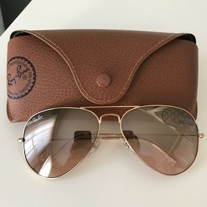 Rayban Women's aviators 58 mm